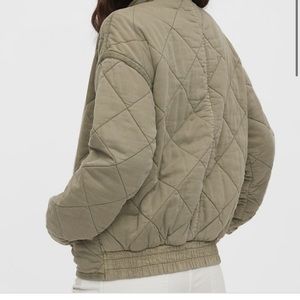 Gap (free people dupe) quilted jacket